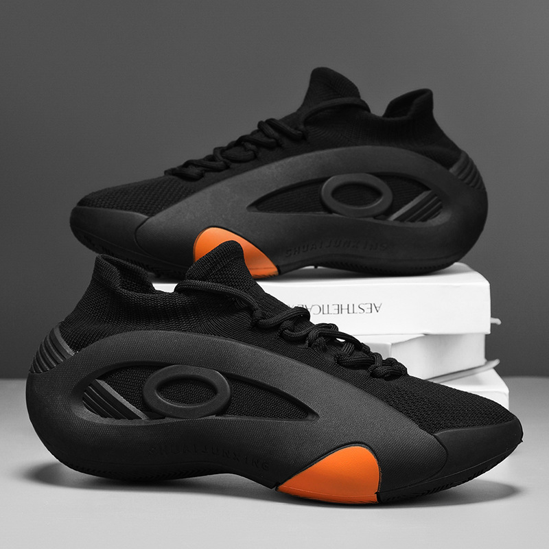 Men Shoes Size 11 - รองเท้าผ้าตาข่ายผู้ชายทันสมัยปี 2025 รองเท้าลำลองผู้ชายระบายอากาศได้ดี รองเท้าผ้าใบแบบสวมผู้ชายรุ่นใหม่ รองเท้าผู้ชายแบบแบน Zapatillas