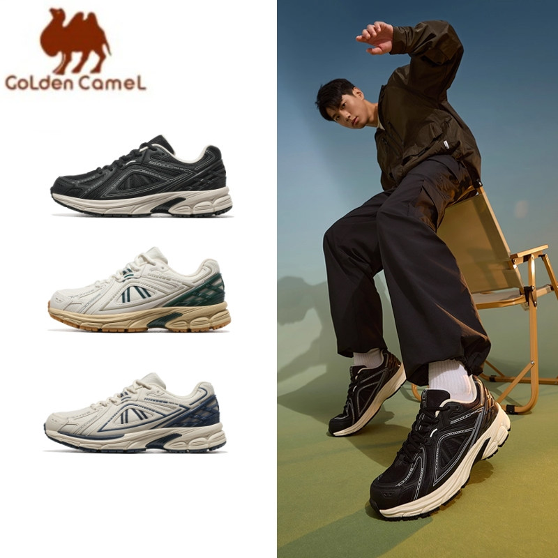 Men'S Shoes New Balance - GOLDEN CAMEL ผู้ชายกีฬารองเท้าวิ่งรองเท้า Breathable รองเท้าผ้าใบชายสบาย Designer