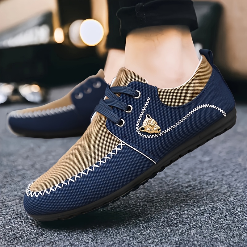 Men Shoes Sale - รองเท้าโลฟเฟอร์ผู้ชายที่มีส่วนบนที่สวมใส่สบายและระบายอากาศได้ดี พื้นรองเท้าน้ำหนักเบาและทนทาน เหมาะสำหรับกิจกรรมทางธุรกิจ การสวมใส่แบบลำลองประจำวัน และอื่นๆ