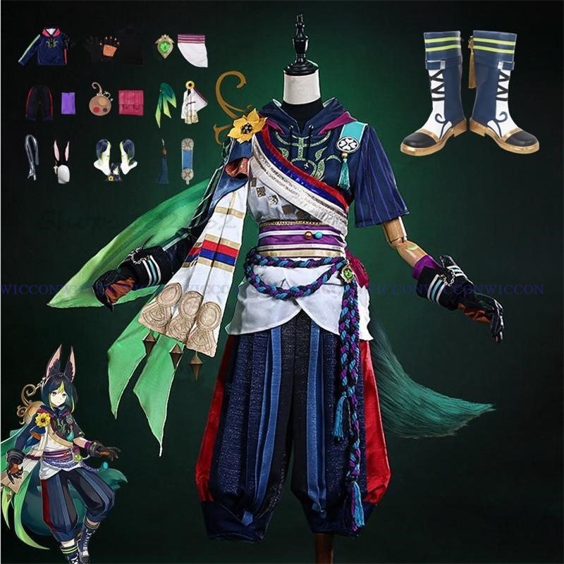 Men Shoes China - Trennari วิกผมชุดคอสเพลย์ผู้หญิงผลกระทบของเกม, เครื่องแต่งกายรัดตัวหางม้าชุดคอสเพลย์ชุดผู้หญิงผู้ชาย