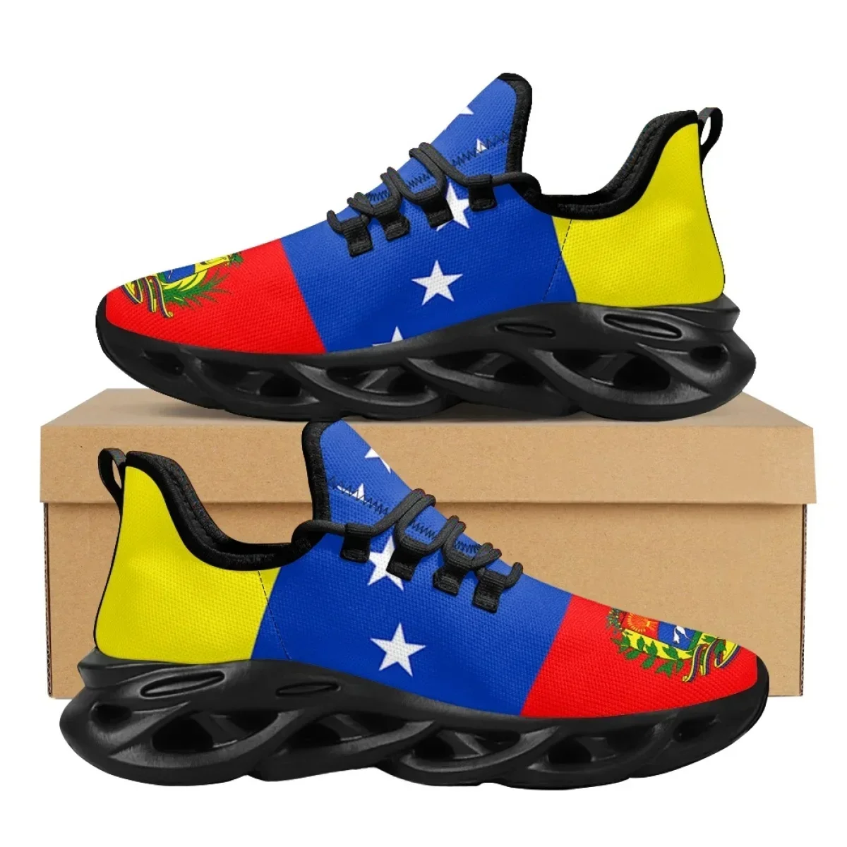 รองเท้าผ้าใบลายธงชาติเวเนซุเอล - Men Shoes Runners บทวิจารณ์และราคา