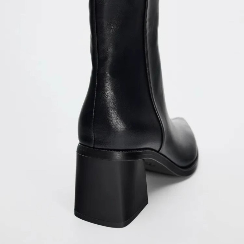 รองเท้าบูทเชลซีส้นหนาหนังนิ่มส - Chelsea Boots Suede บทวิจารณ์และราคา