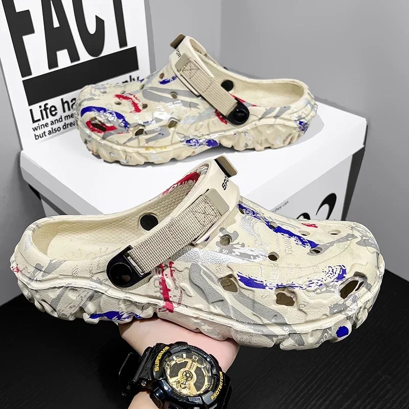 รองเท้าแตะแบบสวมสำหรับผู้ชาย ไ - Men Shoes Runners บทวิจารณ์และราคา
