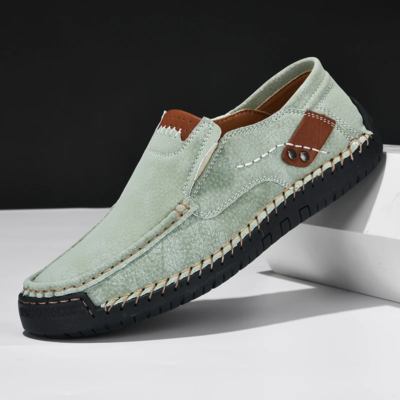 ฤดูใบไม้ผลิผู้ชายทําด้วยมือรอง - Men'S Shoes Clearance Sale บทวิจารณ์และราคา