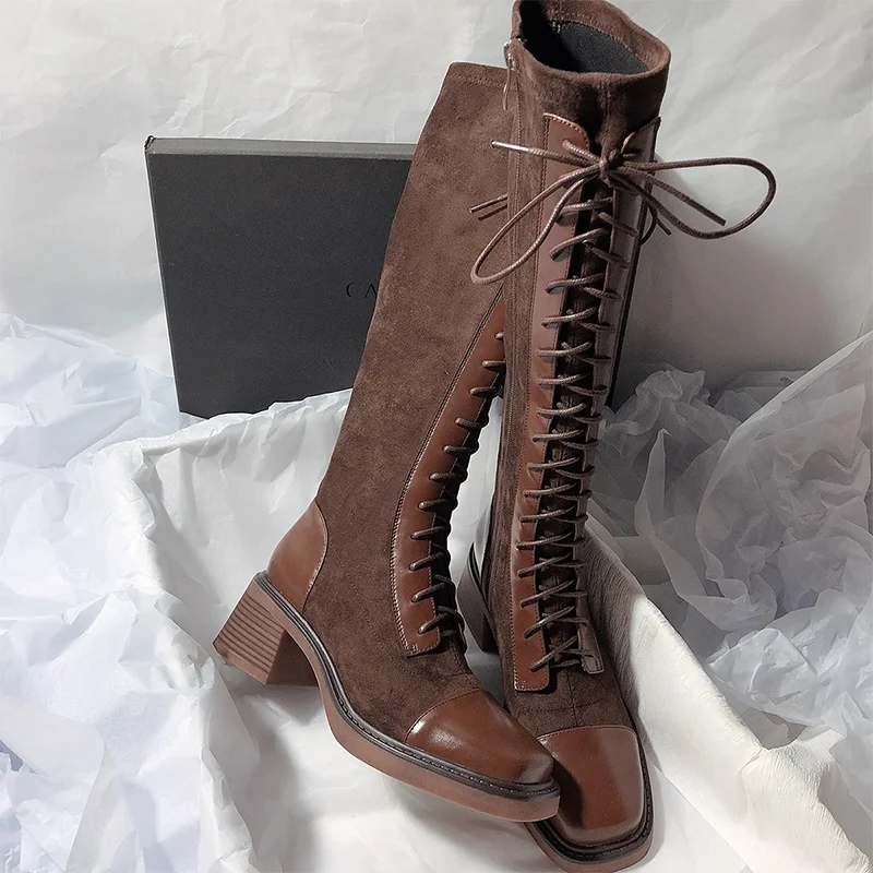 รองเท้าบูทผู้หญิงแบรนด์ดีไซเนอ - Chelsea Boots Suede บทวิจารณ์และราคา