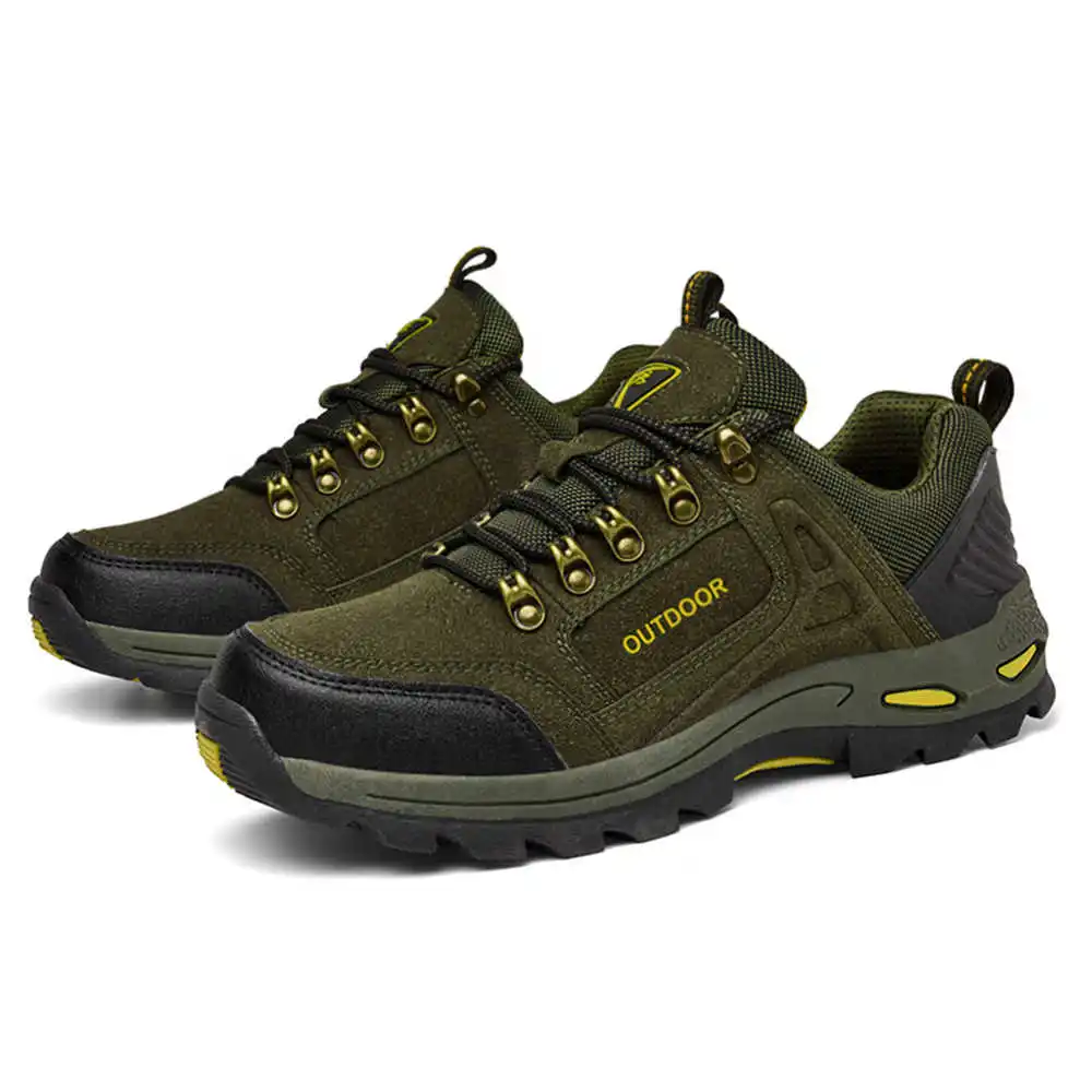 Non-SLIP Lace Up เดินป่าเทนนิส - Men'S Shoes Expensive Brands บทวิจารณ์และราคา