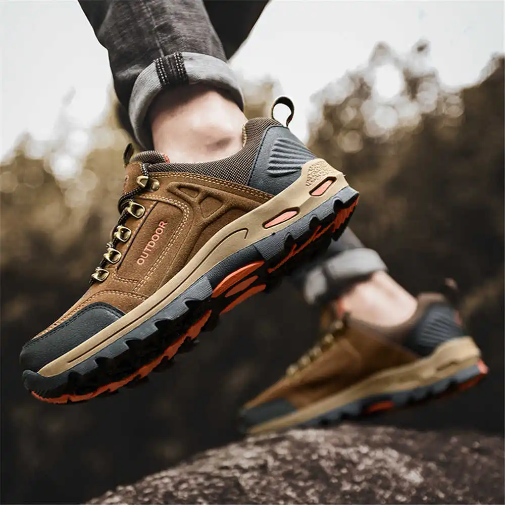 Non-SLIP Lace Up เดินป่าเทนนิส - Men'S Shoes Expensive Brands บทวิจารณ์และราคา
