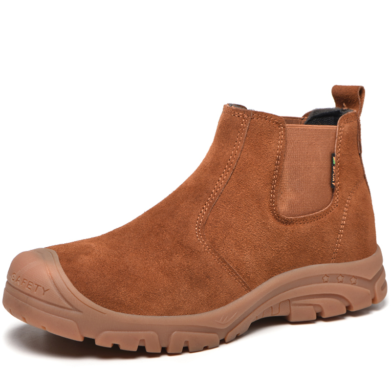 ทำงานรองเท้าบูทความปลอดภัยทำลา - Chelsea Boots Suede บทวิจารณ์และราคา