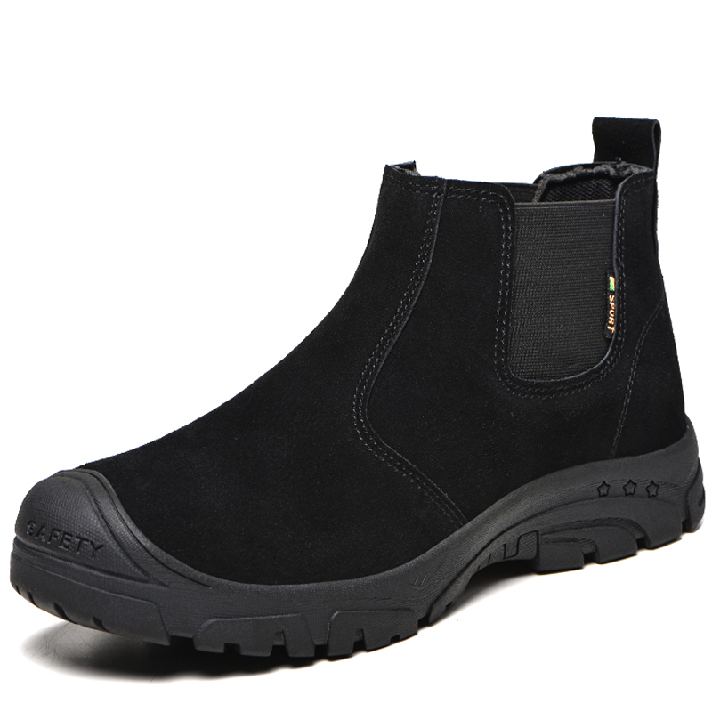 ทำงานรองเท้าบูทความปลอดภัยทำลา - Chelsea Boots Suede บทวิจารณ์และราคา