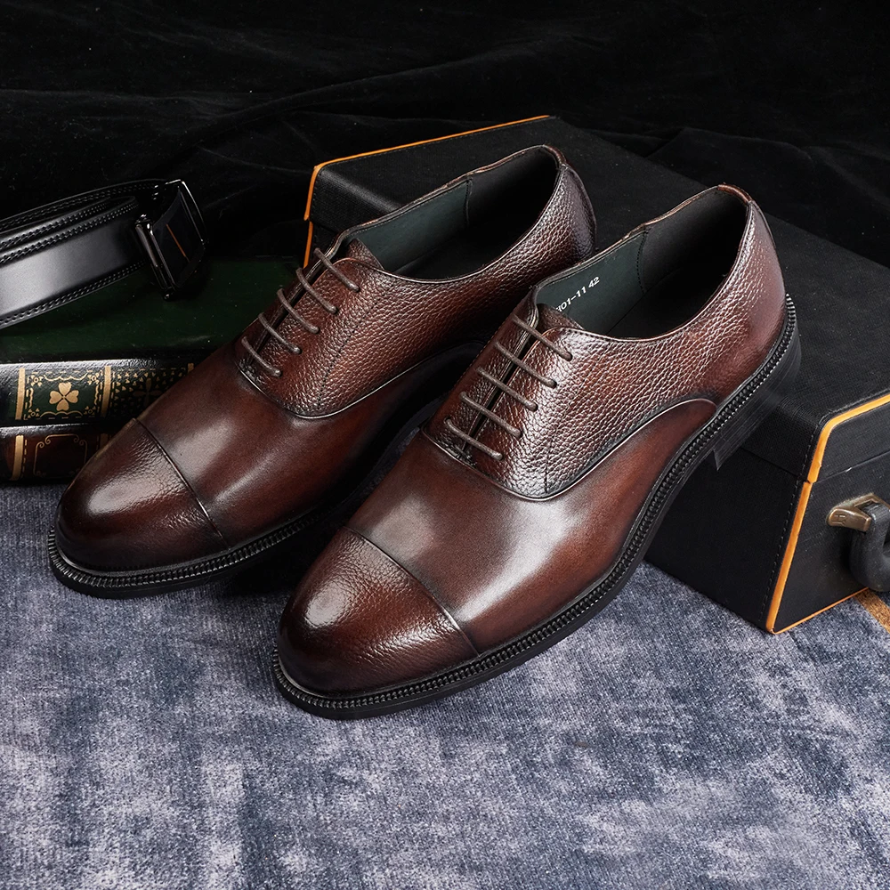 2025 ชายอิตาเลี่ยนสไตล์ Handma - Men Shoes Size 11 บทวิจารณ์และราคา