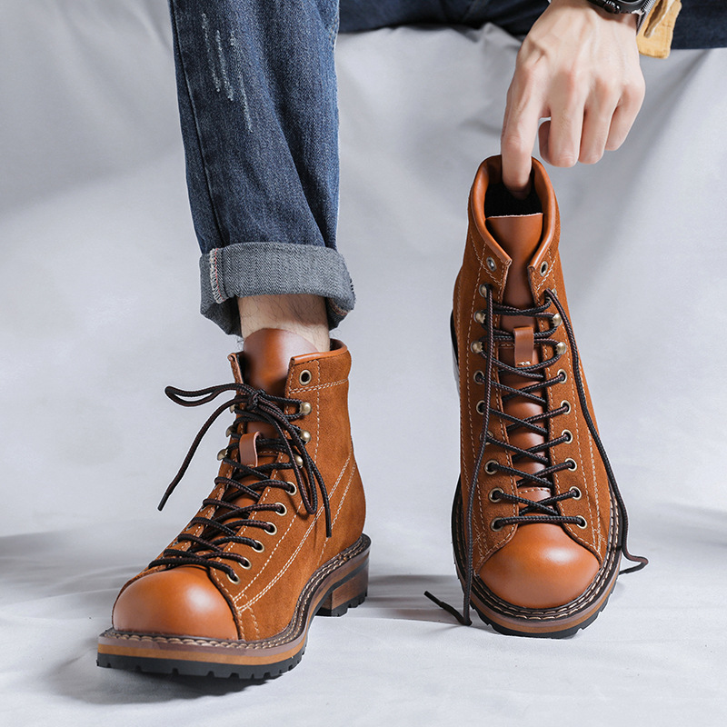 รองเท้าเดินป่า รองเท้าบูทเดินป - Chelsea Boots Suede บทวิจารณ์และราคา