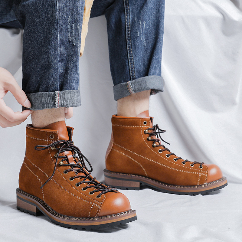 รองเท้าเดินป่า รองเท้าบูทเดินป - Chelsea Boots Suede บทวิจารณ์และราคา