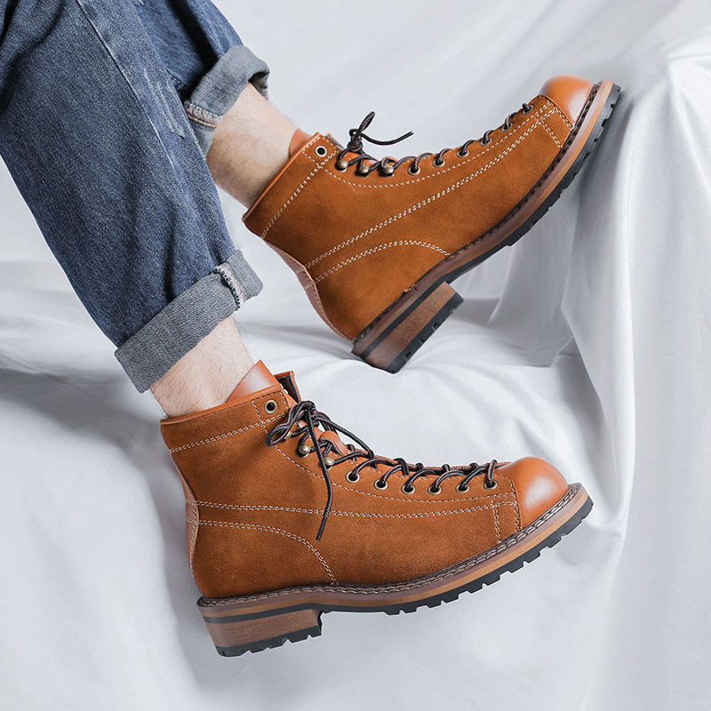 รองเท้าเดินป่า รองเท้าบูทเดินป - Chelsea Boots Suede บทวิจารณ์และราคา