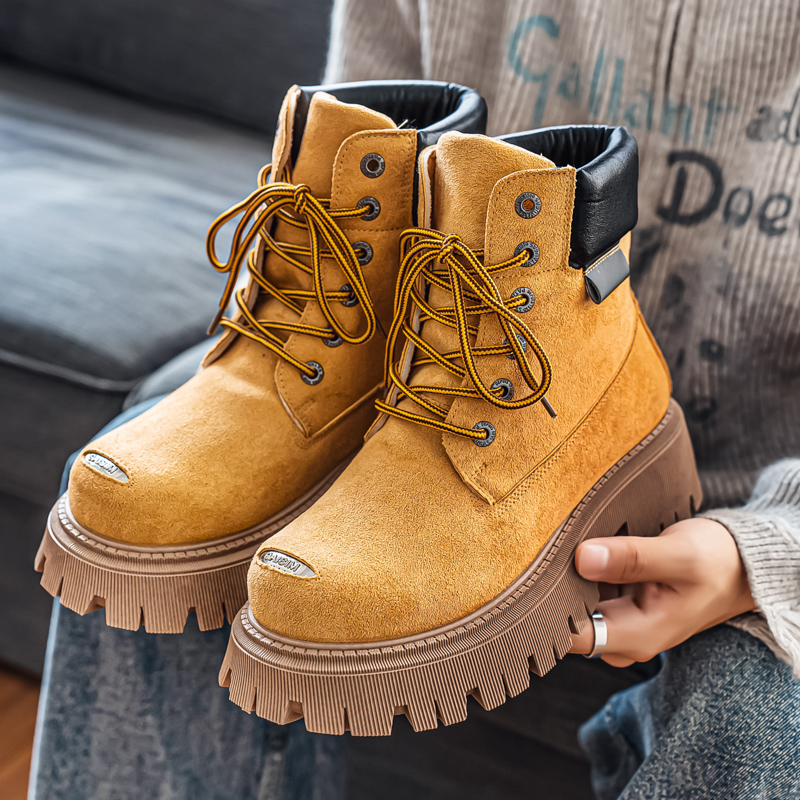 รองเท้าบูทหุ้มข้อสูงแบบคลาสสิก - Men'S Shoes No Laces บทวิจารณ์และราคา