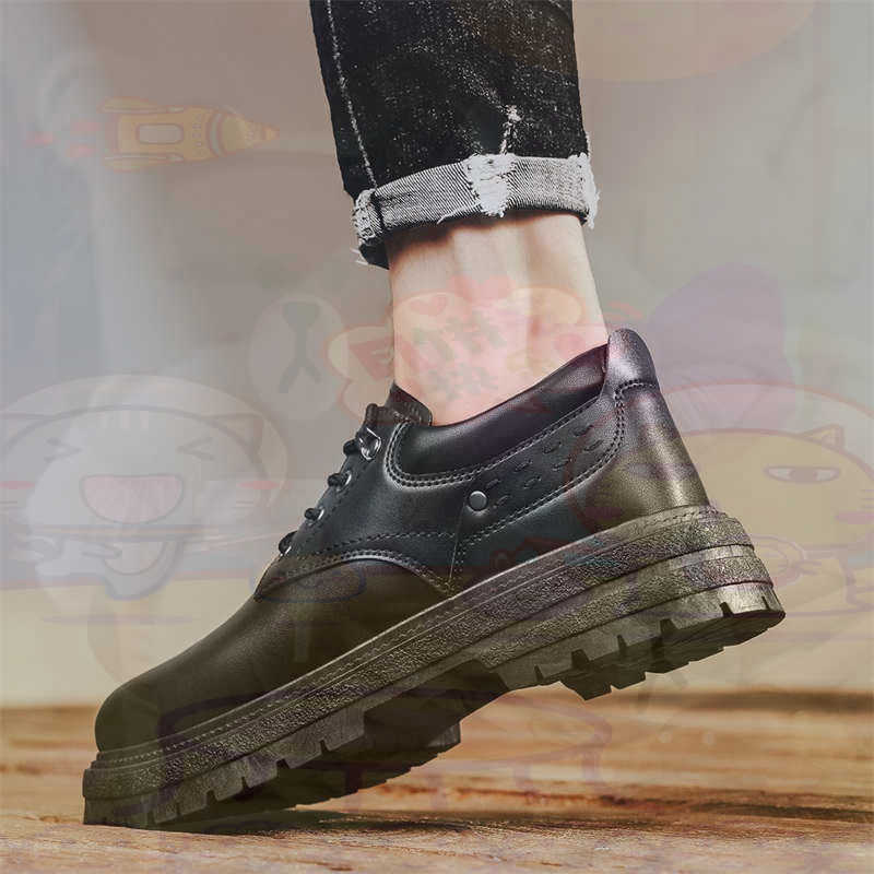 Dark Natural หนังแฟชั่น Traine - Men'S Shoes Expensive Brands บทวิจารณ์และราคา