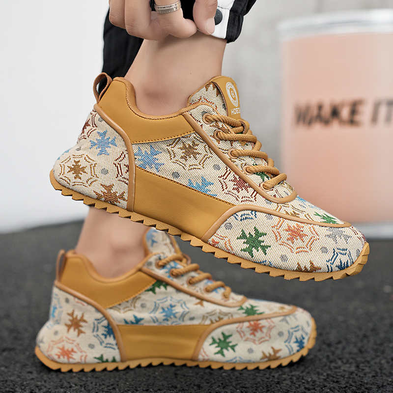 รองเท้าผ้าใบผู้ชายไซส์ใหญ่กันล - Men Shoes Sale บทวิจารณ์และราคา