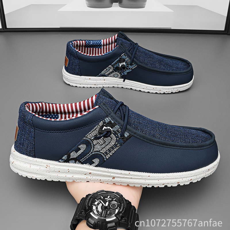 ขายร้อนสีฟ้า/สีดำรองเท้าโลฟเฟอ - Men Shoes Sale บทวิจารณ์และราคา