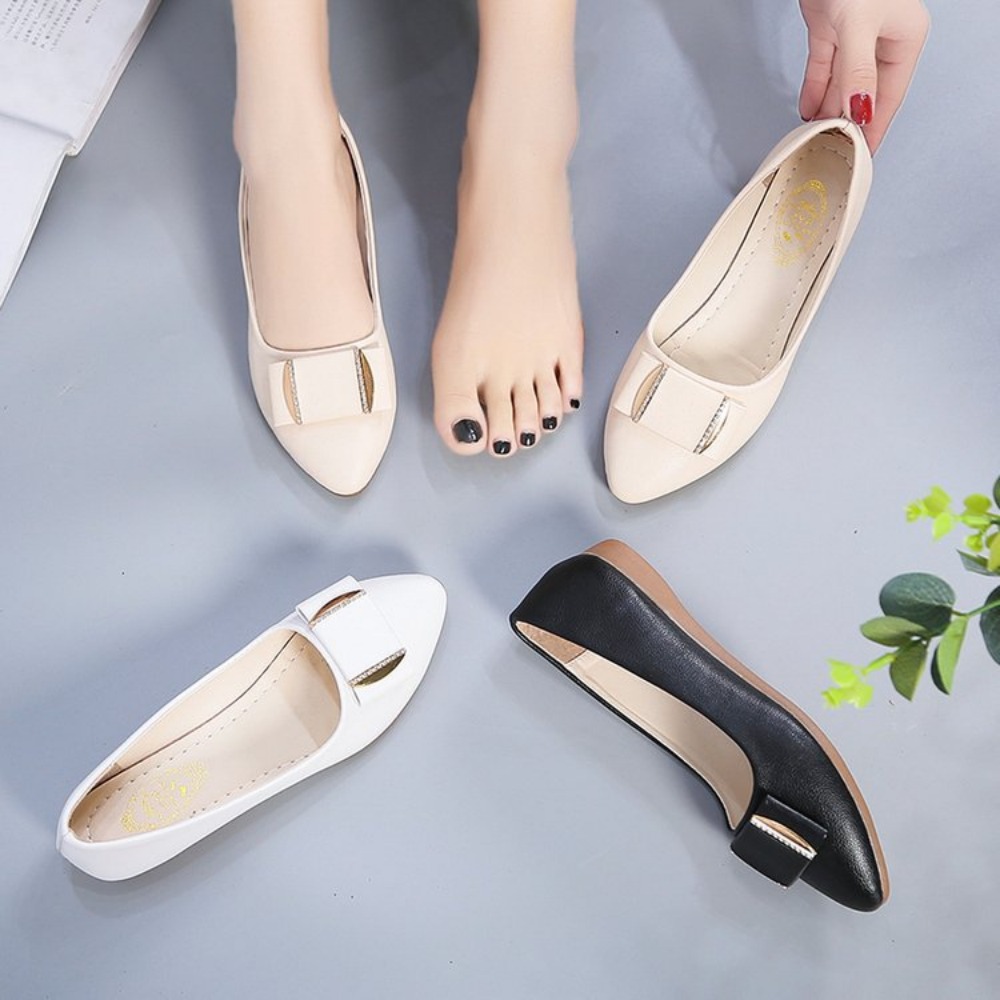 รองเท้าผู้หญิงแฟชั่นลำลอง น้ำห - Dress Shoe Pointed บทวิจารณ์และราคา