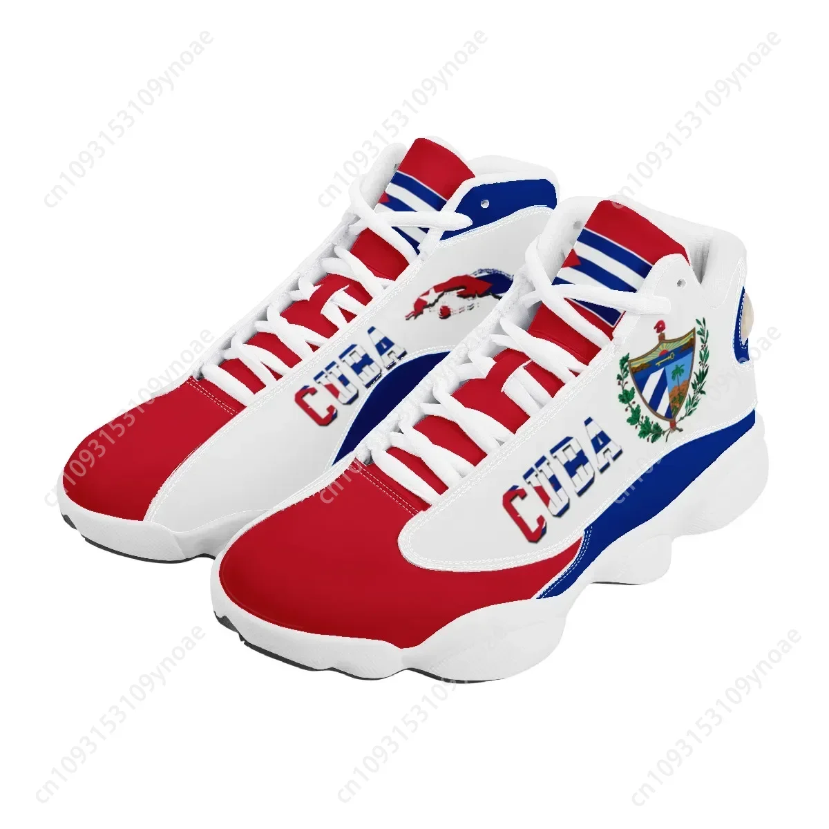CUBA Flag พิมพ์ Cool Men บาสเก - Men Shoes Runners บทวิจารณ์และราคา