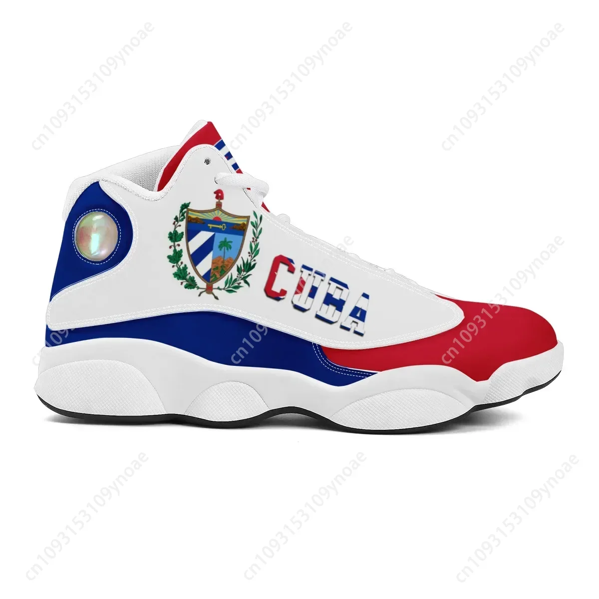 CUBA Flag พิมพ์ Cool Men บาสเก - Men Shoes Runners บทวิจารณ์และราคา