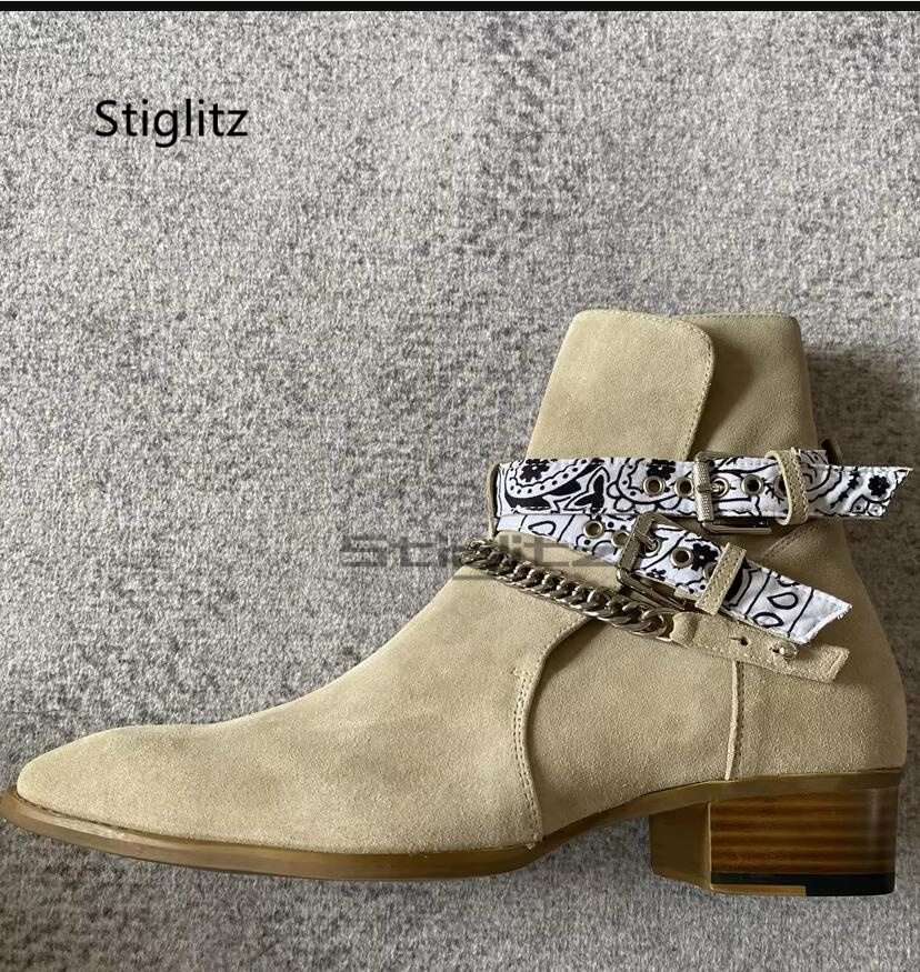 รองเท้าบูทเชลซีผู้ชายหนังกลับเ - Men Shoes Size 11 บทวิจารณ์และราคา