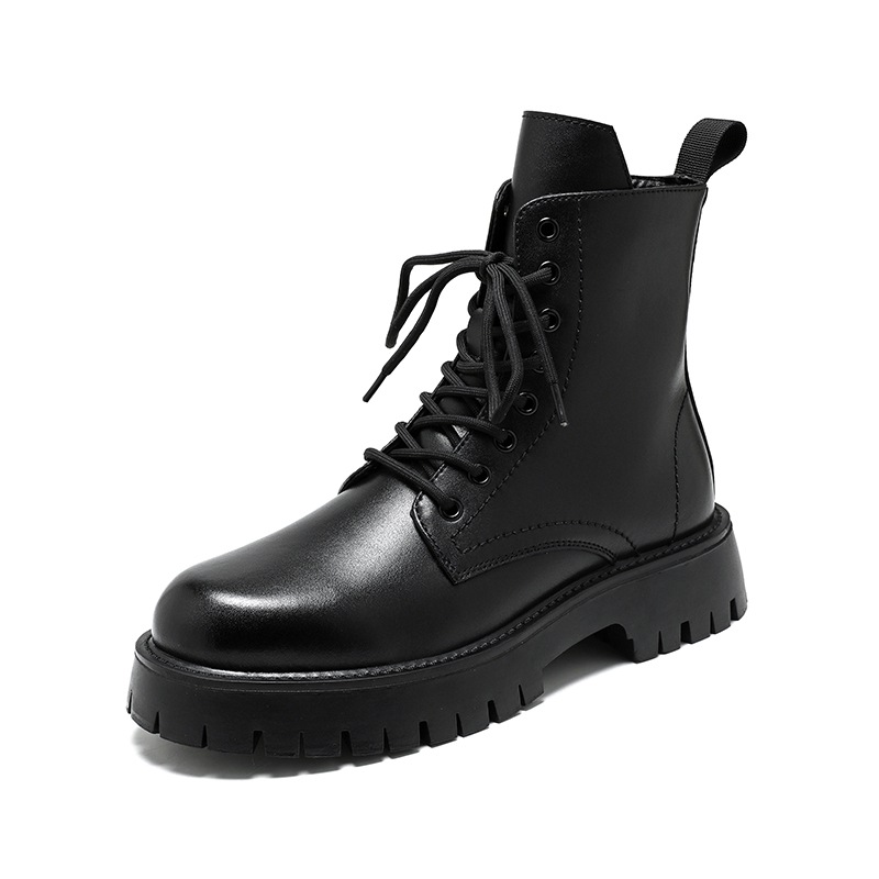 รองเท้าบูทหนังแท้แฟชั่นหรูสำหร - Chelsea Boots Suede บทวิจารณ์และราคา