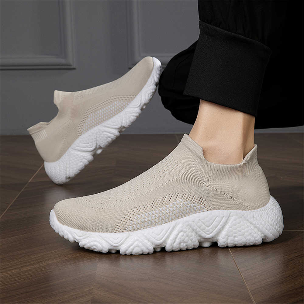 รองเท้าผ้าใบทรงแบนสไตล์วินเทจ  - Men Shoes Runners บทวิจารณ์และราคา