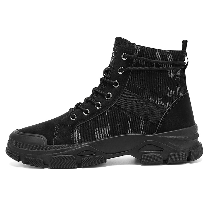 รองเท้าบูทผู้ชายไซส์ 48 ลายพรา - Men'S Shoes No Laces บทวิจารณ์และราคา