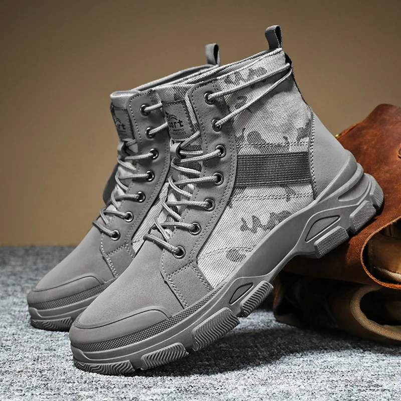 รองเท้าบูทผู้ชายไซส์ 48 ลายพรา - Men'S Shoes No Laces บทวิจารณ์และราคา