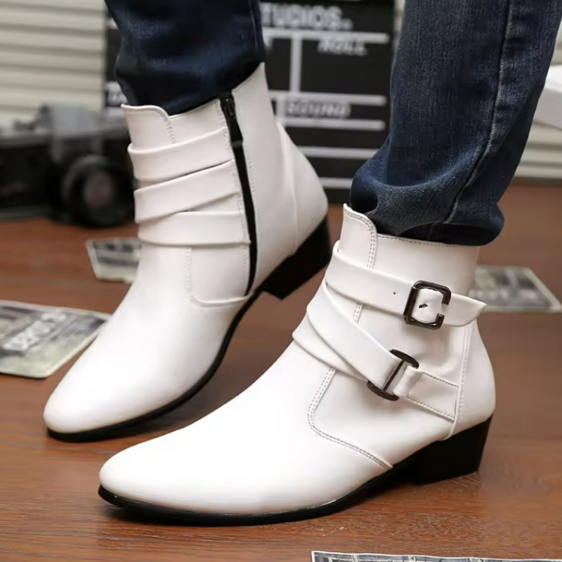 ผู้ชายหรูหรารองเท้าหนังเชลซีรอ - Chelsea Boots Suede บทวิจารณ์และราคา
