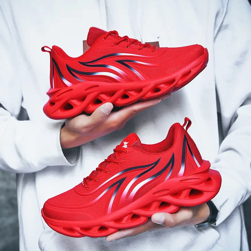 แฟชั่นรองเท้าวิ่งผู้ชายเปลวไฟพ - Men Shoes Size 11 บทวิจารณ์และราคา