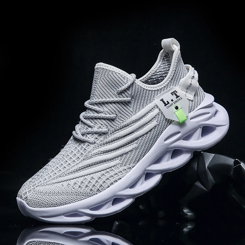 รองเท้าวิ่งผู้ชายสีดำ รองเท้าผ - Men Shoes Size 11 บทวิจารณ์และราคา