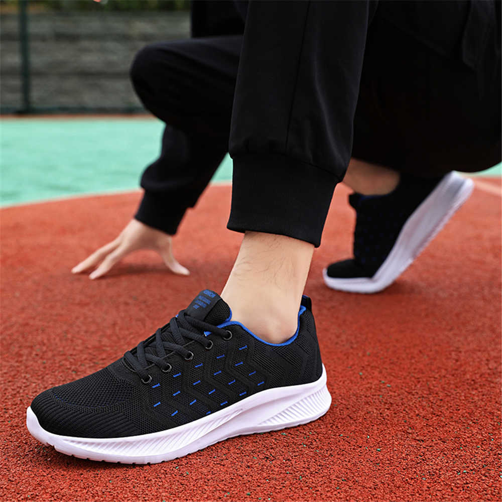 รองเท้าผ้าใบลำลองสีดำสำหรับผู้ - Men Shoes Runners บทวิจารณ์และราคา